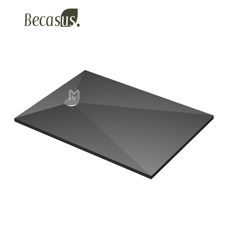 Modern Stainless Steel Shower Trays for Hotel Shower Rooms Customized Rectangle Shower Base