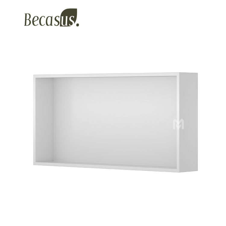 Brushed 304 Stainless Steel Niche Rectangle Waterproof Bathroom Shower Wall Niches Rectangle