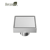 High Quality Stainless Steel Toilet Balcony Kitchen Shower Square Strainer Floor Drain