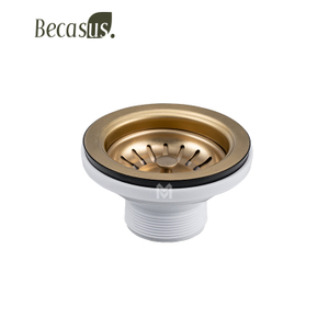 Stainless Steel Kitchen Water Stopper Basket Strainer Cover Sealing All Stainless Steel Filter Drainage