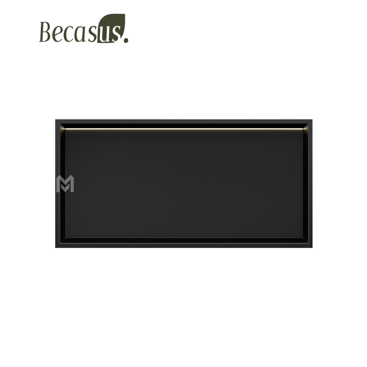 Stainless Steel Niche with LED Strip Light Recessed Wall and Waterproof