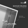 Recessed Wall Niche Heavy-duty Stainless Steel Modern Soap & Shampoo Storage Organizer Sealed Waterproof Durable & Easy to Install Shower Niche