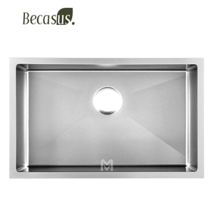 Custom Stainless Steel Kitchen Sink Handmade Size Commercial Sink Construction