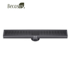Insert Floor Drain Grate Cover Bathroom Hair Catcher Anti Odor Side Outlet Channel Linear Restaurant Shower Durability Floor Drain
