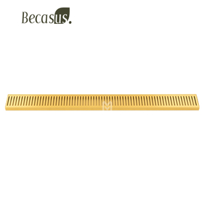 Bathroom Linear Shower Drainer Tile Insert Floor Drainer Easy Clean Stainless Steel Shower Drain