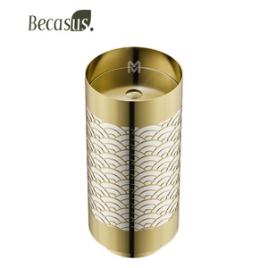 Superior Luxurious Handmade Floor Standing Bathroom Sink for Modern Spaces