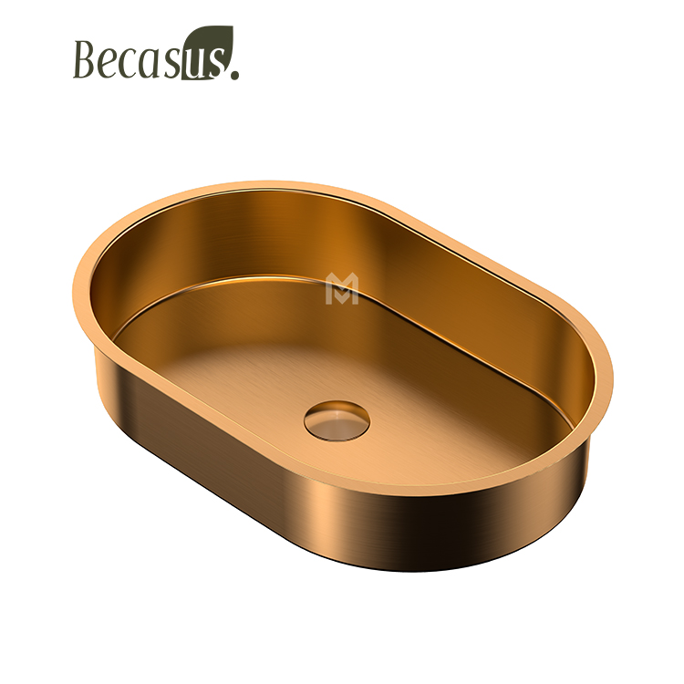 Professional Manufacture Stainless Steel 304/316 Bathroom Lavatory Vanity Undermouted Basin Sink