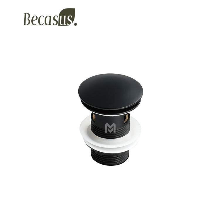 Bathroom Sink Push Basin Waste Pop up Sus 304 Stainless Steel Shower Bath Wash Basin Drainer