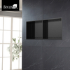 Stainless Steel Elegant Bathroom Shower Niche No Tile Needed Recessed Shower Shelf Organizer for Storage