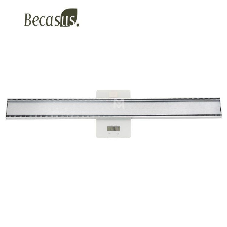 304 Stainless Steel Floor Drain Bathroom Odor Resistant Watermark Long Strip Large Displacement Floor Drainer