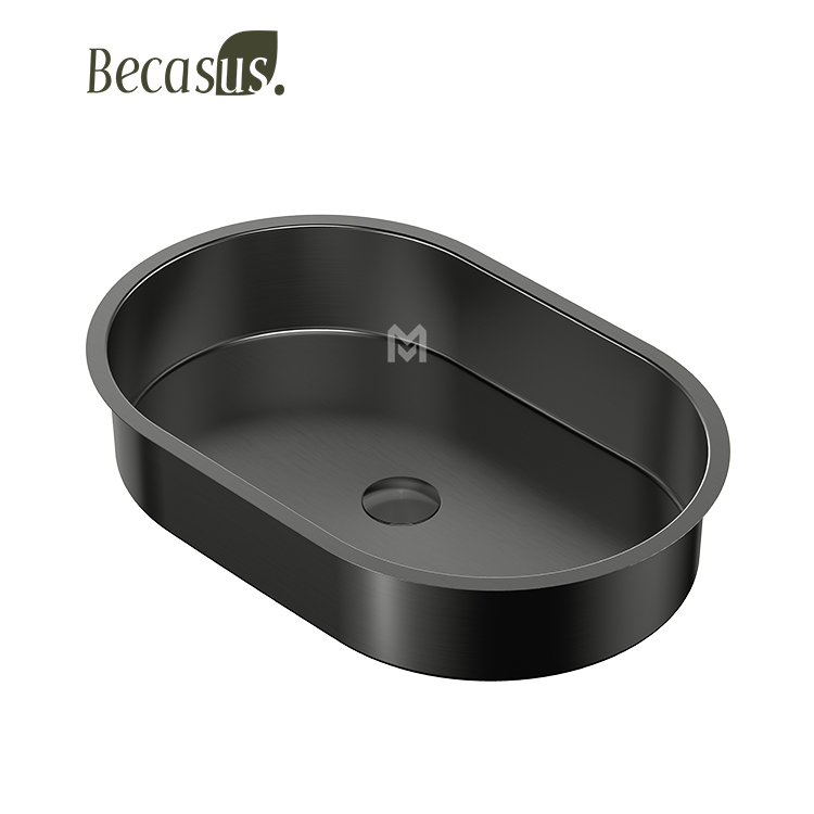 Professional Manufacture Stainless Steel 304/316 Bathroom Lavatory Vanity Undermouted Basin Sink