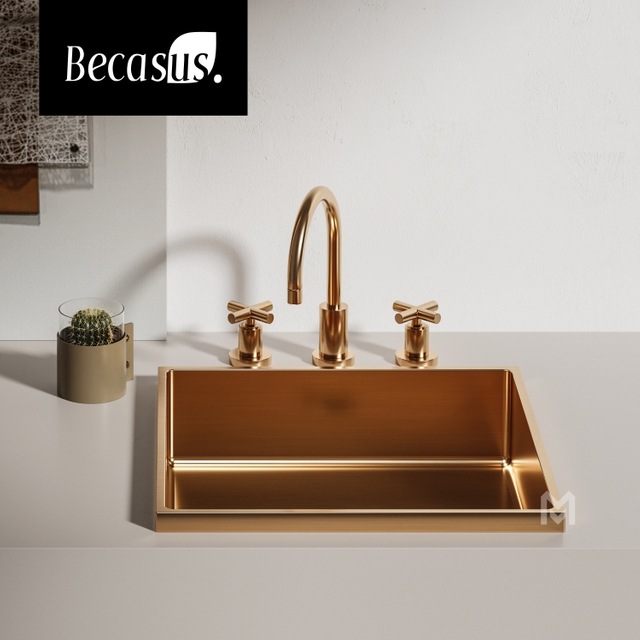 Semi Recessed Basin Sink Square Drop In Bathroom Sinks with Overflow Stainless Steel Vessel Sinks for Bathroom Modern Above Counter Basin Vanity Sink