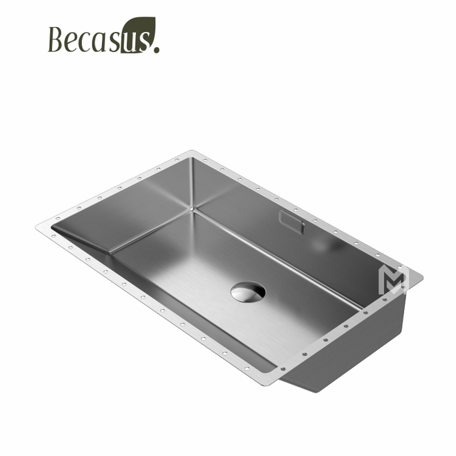 Luxury Modern Design Under Table Stainless Steel Hand Wash Basin Vanity Sink Public Brushed Gold for Hotels and Bathrooms