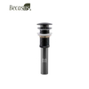 Bathroom Accessories Basin Tap Pop up Waste Drain Stopper With Overflow Stainless Steel