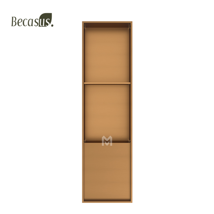 Shower Niche NO Tile Needed,Matte Black Double Shelf Organizer Square Corners Wall-Inserted Niche Recessed Shower Shelf Modern Soap Niche for Bathroom