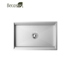 Undermount Kitchen Sink 16 Gauge Stainless Steel Single Bowl Rectangular Handmade Sinks Under Counter Basin