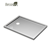 Modern Shower Room 1000*800*50mm Resin Shower Tray Size Customizable Floor Base Stainless Steel