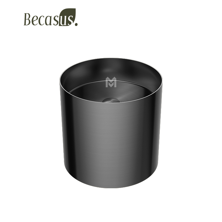 Luxury Modern Design SUS304/316 Floor Standing Wash Basin Bathroom Above Counter Mounted Vanitary Pedestal Sink