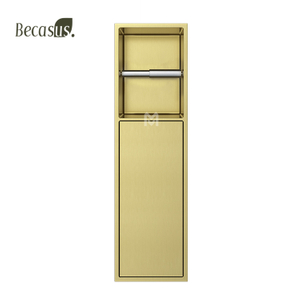 Brushed 304 Stainless Steel Niche Rectangle Waterproof Bathroom Shower Wall Niches