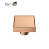 High Quality Stainless Steel Toilet Balcony Kitchen Shower Square Strainer Floor Drain