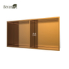 Stainless Steel Elegant Bathroom Shower Niche No Tile Needed Recessed Shower Shelf 