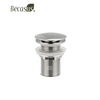 Stainless Steel Push Down Pop up Floor Drain Bathroom Basin Pop up Waster Sink Drain