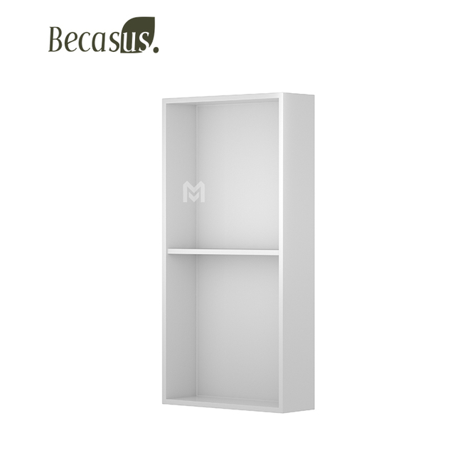 Bathroom Niches Made of Premium 304/316 Stainless Steel Ideal for Storing Toiletries Double Layer