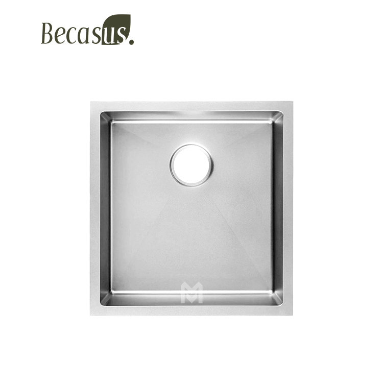 Single Bowls Commercial Custom Made Size Apron Stainless Steel Kitchen Sink