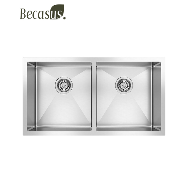 Kitchen Sink Handmade Stainless Steel Custom Size Commercial Sink Structure