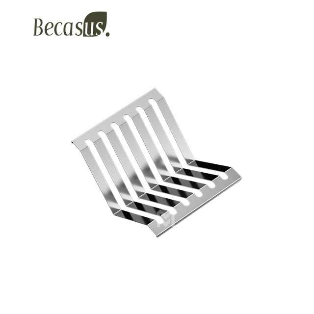 Stainless Steel Workstation Bar Sink Tableware Dishes Drying Drainer Channel Organizer Kitchen Sink