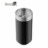 Brushed Gold & Black Round Stainless Steel Pedestal Sink Floorstanding Washbasin