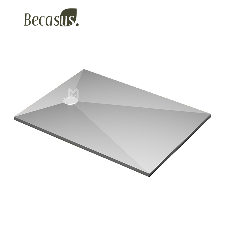 Modern Stainless Steel Shower Trays for Hotel Shower Rooms Customized Rectangle Shower Base