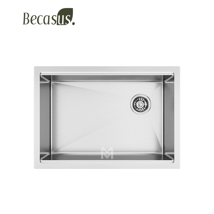 Sus304 316 Undermount Stainless Steel Large Size Handmade Multifunction Kitchen Sink